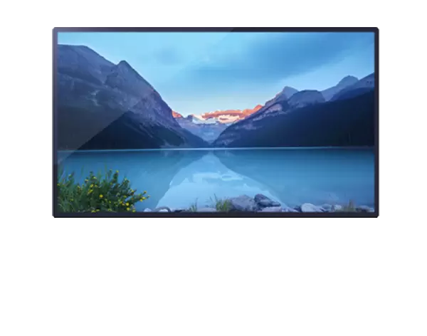 Pantalla t&aacute;ctil capacitiva montada en la pared